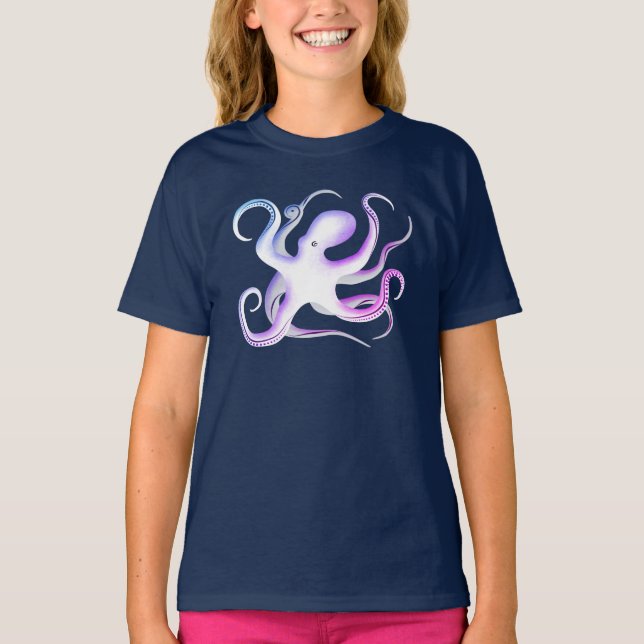 Octopus Silhouette T-Shirt (Front)