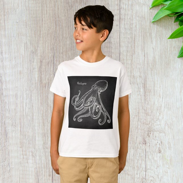 Octopus Sketch T-Shirt (Creator Uploaded)