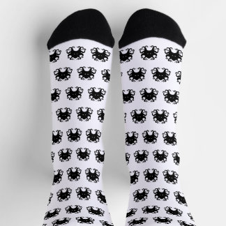 Octopus Socks - B&W - Unisex