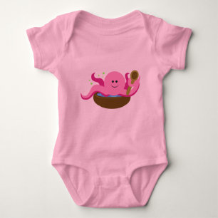 Octopus Soup Baby Bodysuit