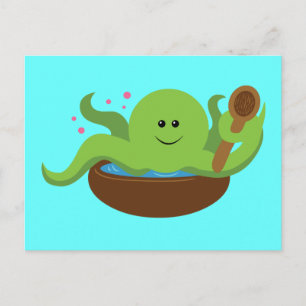 Octopus Soup Postcard