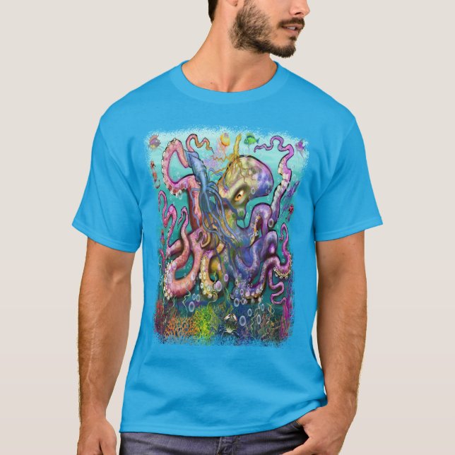 Octopus Squid T-Shirt (Front)