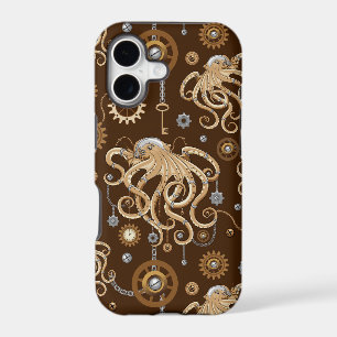Octopus Steampunk Retro Mechanical Fantasy