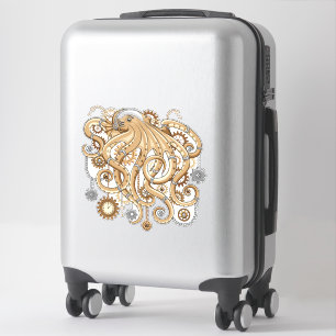 Octopus Steampunk Retro Mechanical Fantasy