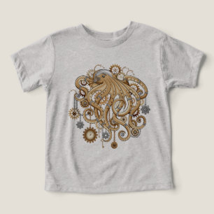 Octopus Steampunk Retro Mechanical Fantasy