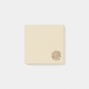 Octopus Steampunk Retro Mechanical Fantasy Post-it Notes