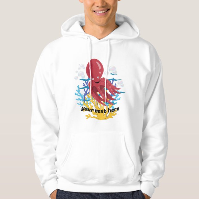 octopus style editable hoodie (Front)