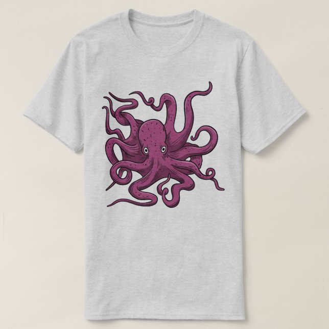 Octopus T-Shirt (Design Front)