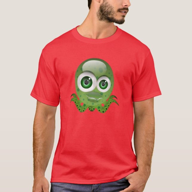 Octopus. T-shirt. T-Shirt (Front)