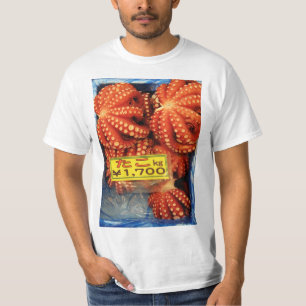 Octopus Tako たこ Tsukiji Fish Market, Tokyo, Ja T-Shirt