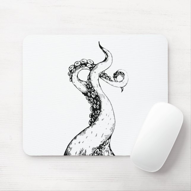 octopus tentacles mousepad (With Mouse)
