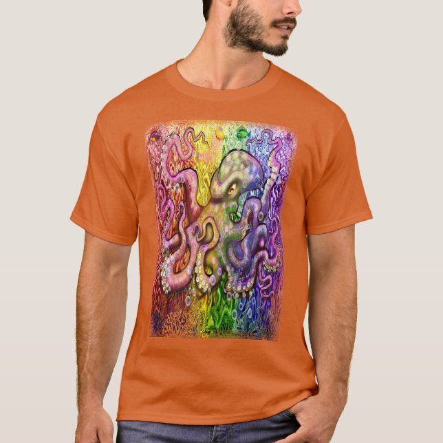 Octopus Tentacles T-Shirt (Front)