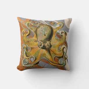 Octopus Throw Pillow