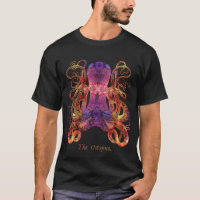Octopus Tie Dye - Colorful Vintage Purple Orange