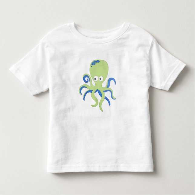 Octopus Toddler T-Shirt (Front)