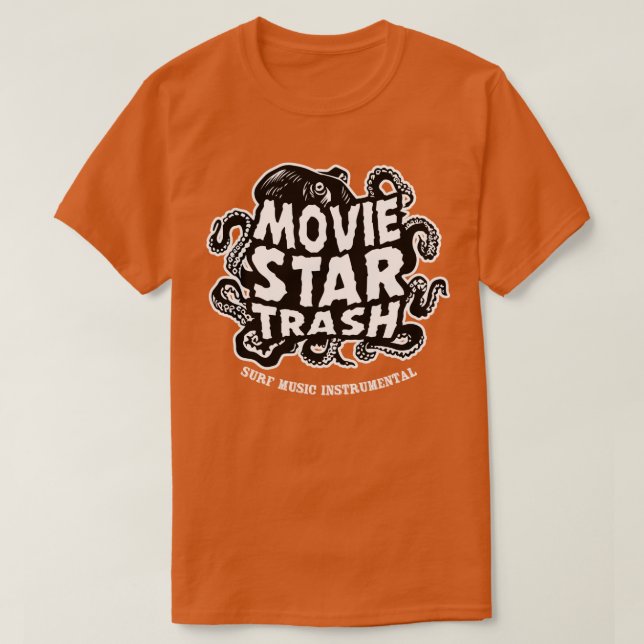 octopus Trash T-Shirt (Design Front)