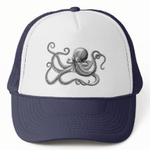 Octopus Trucker Hat