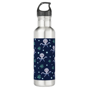 Octopus under the sea kids pattern 710 ml water bottle