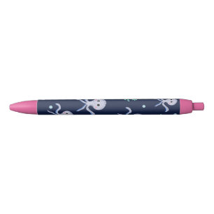 Octopus under the sea kids pattern black ink pen