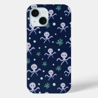 Octopus under the sea kids pattern