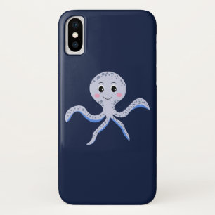 Octopus under the sea kids pattern Case-Mate iPhone case