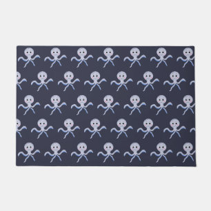Octopus under the sea kids pattern doormat