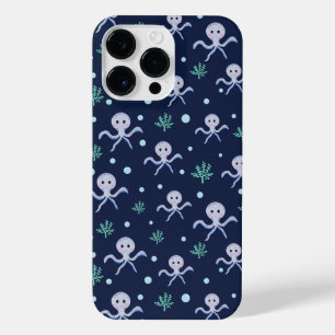 Octopus under the sea kids pattern iPhone 14 pro max case