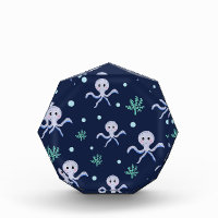 Octopus under the sea kids pattern