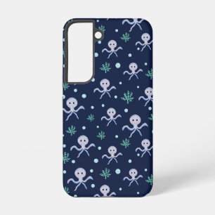 Octopus under the sea kids pattern samsung galaxy case