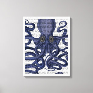 Octopus Up-Close Canvas Print