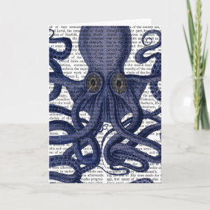 Octopus Up-Close Card