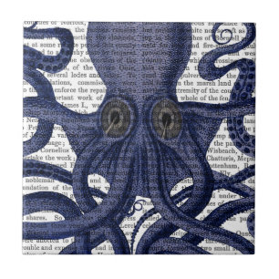 Octopus Up-Close Tile