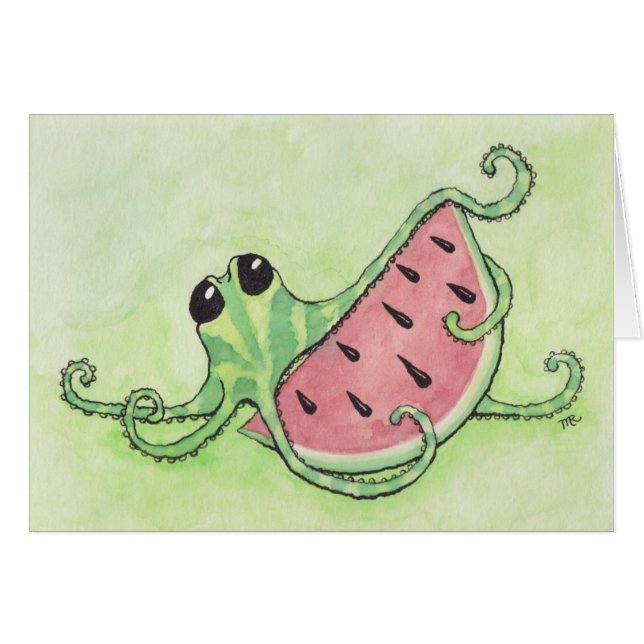 Octopus & Watermelon (Front Horizontal)