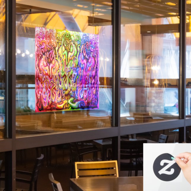 Octopus Window Cling (Restaurant Window)