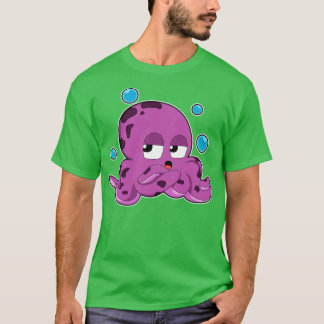 Octopus with Air bubbles T-Shirt