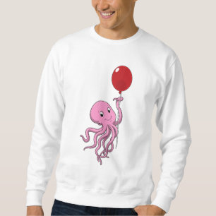 Octopus with Balloon Sweatshirt