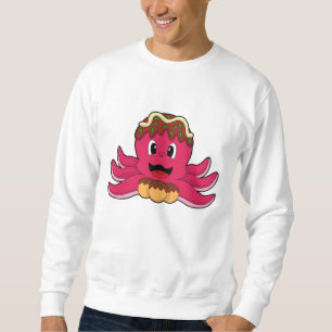 Octopus with Cake Sweatshirt