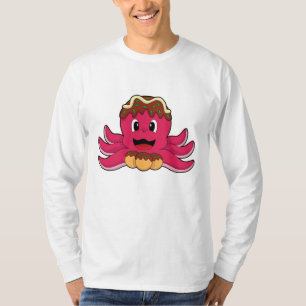 Octopus with Cake T-Shirt