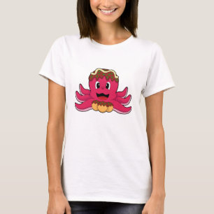 Octopus with Cake T-Shirt