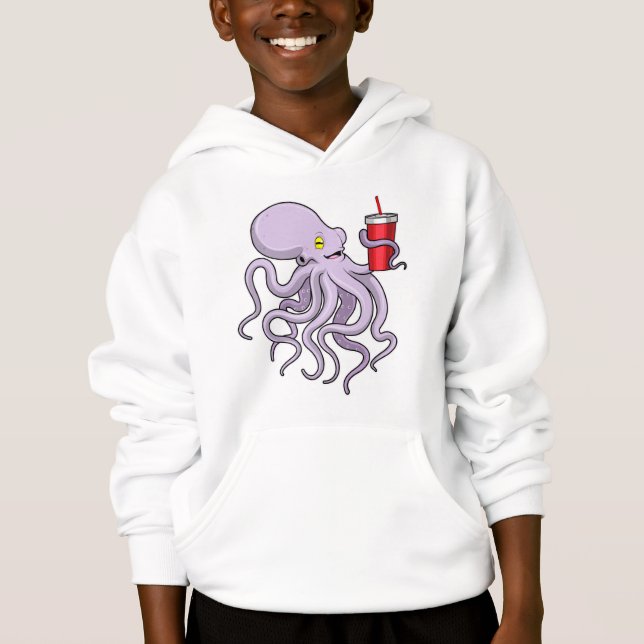 Octopus with Drinking mug (Front)