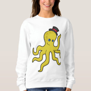 Octopus with Hat Sweatshirt