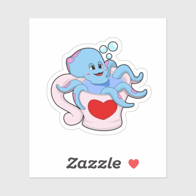Octopus with Heart Cup.PNG (Sheet)