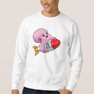 Octopus with Rocket Sweatshirt