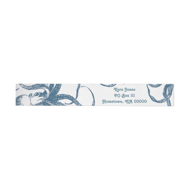 Octopus Wraparound labels (Individual)
