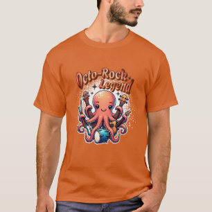 OctoRock Legend Rocky Octopus family T-Shirt