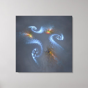Octospace Canvas Print