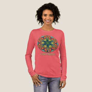 Ocular Namaste Kaleidoscope T-Shirt Tri-Blend Shirt