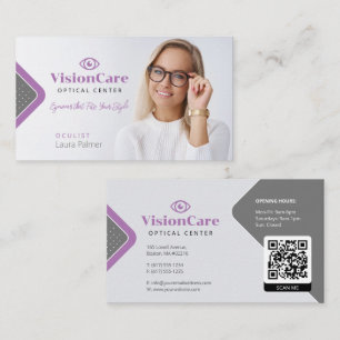 Oculist Optical Centre Business Card