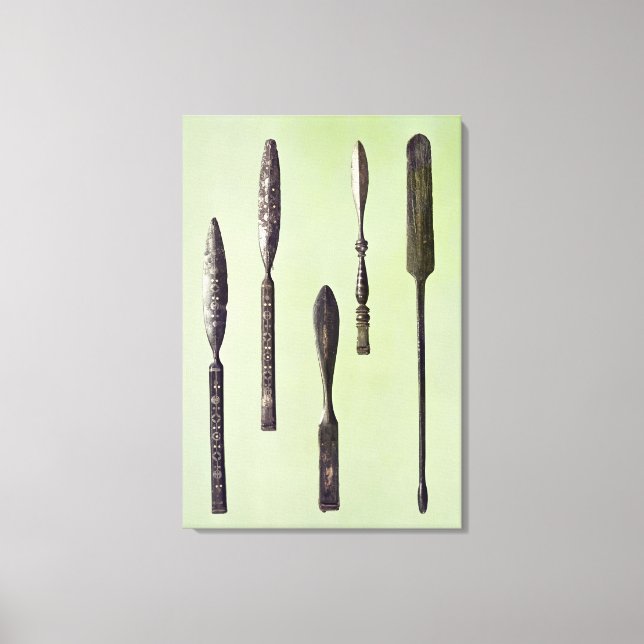 Oculist's instruments, c.270 canvas print (Front)
