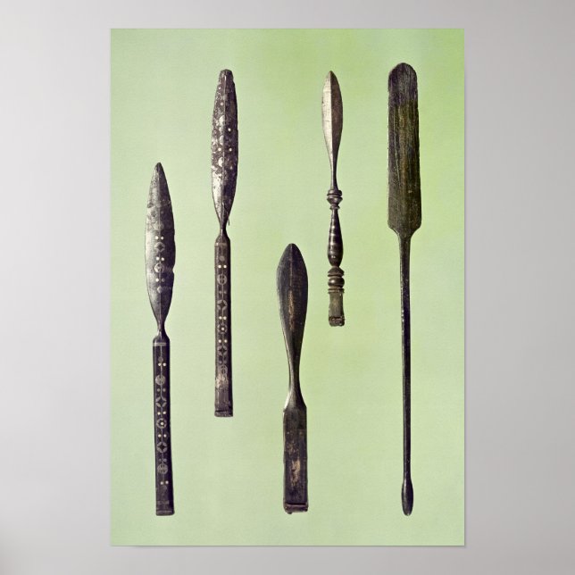 Oculist's instruments, c.270 poster (Front)